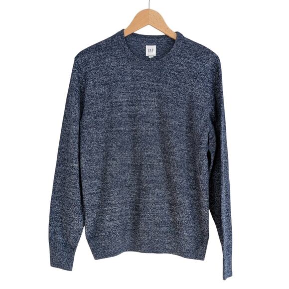 Gap Pullover Sweater Mens M Cotton Blend Classic Business Casual Blue Work - Picture 1 of 10